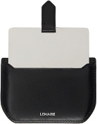 LEMAIRE Black Calepin Mirror & Card Holder