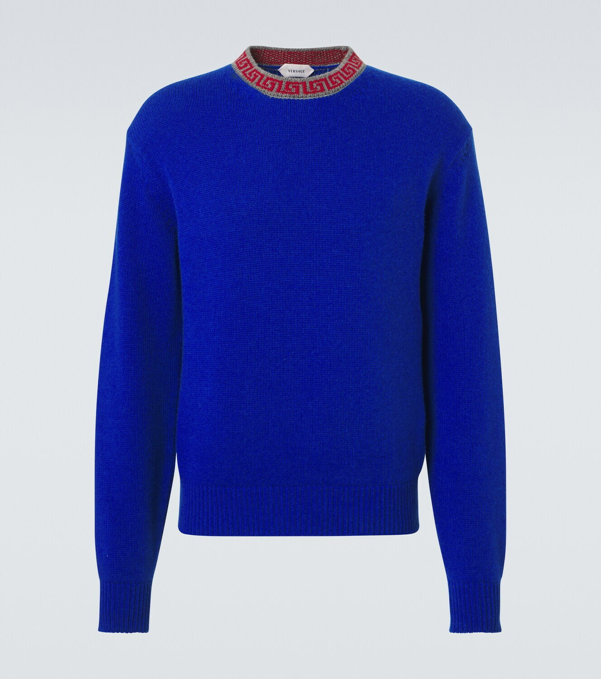 Versace Greca Border wool and cashmere sweater