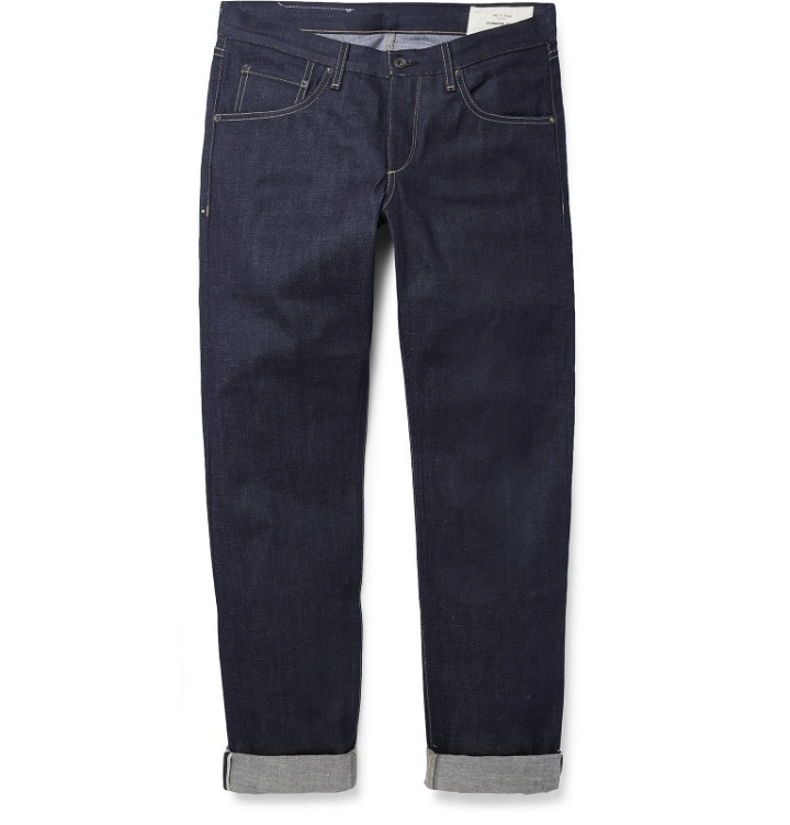 Photo: rag & bone - Fit 2 Slim-Fit Raw Selvedge Denim Jeans - Blue