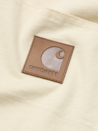 Carhartt WIP - Eldon Logo-Appliquéd Organic Cotton-Jersey T-Shirt - Neutrals