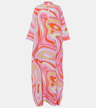 Pucci Printed silk kaftan