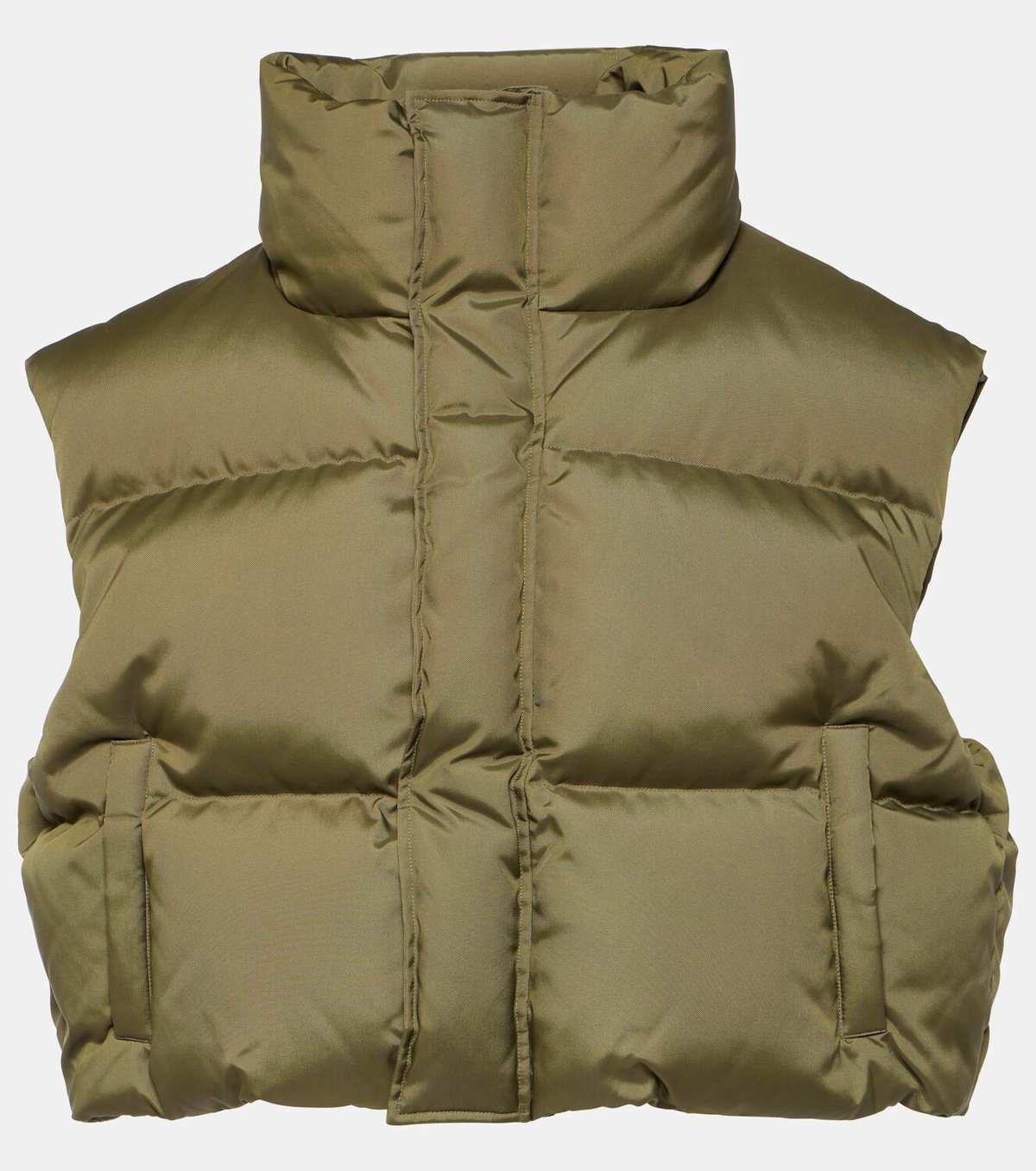 Wardrobe.NYC Cropped down vest