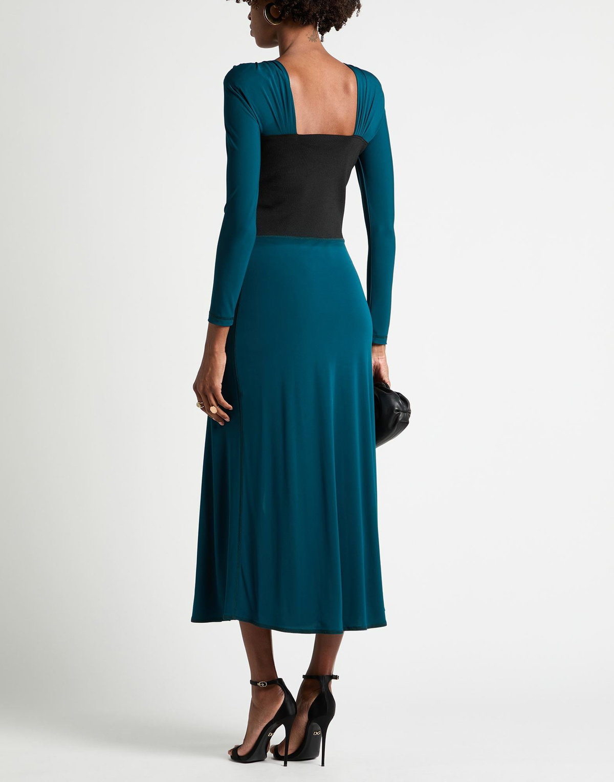 Koché Womens Maxi dress Deep teal