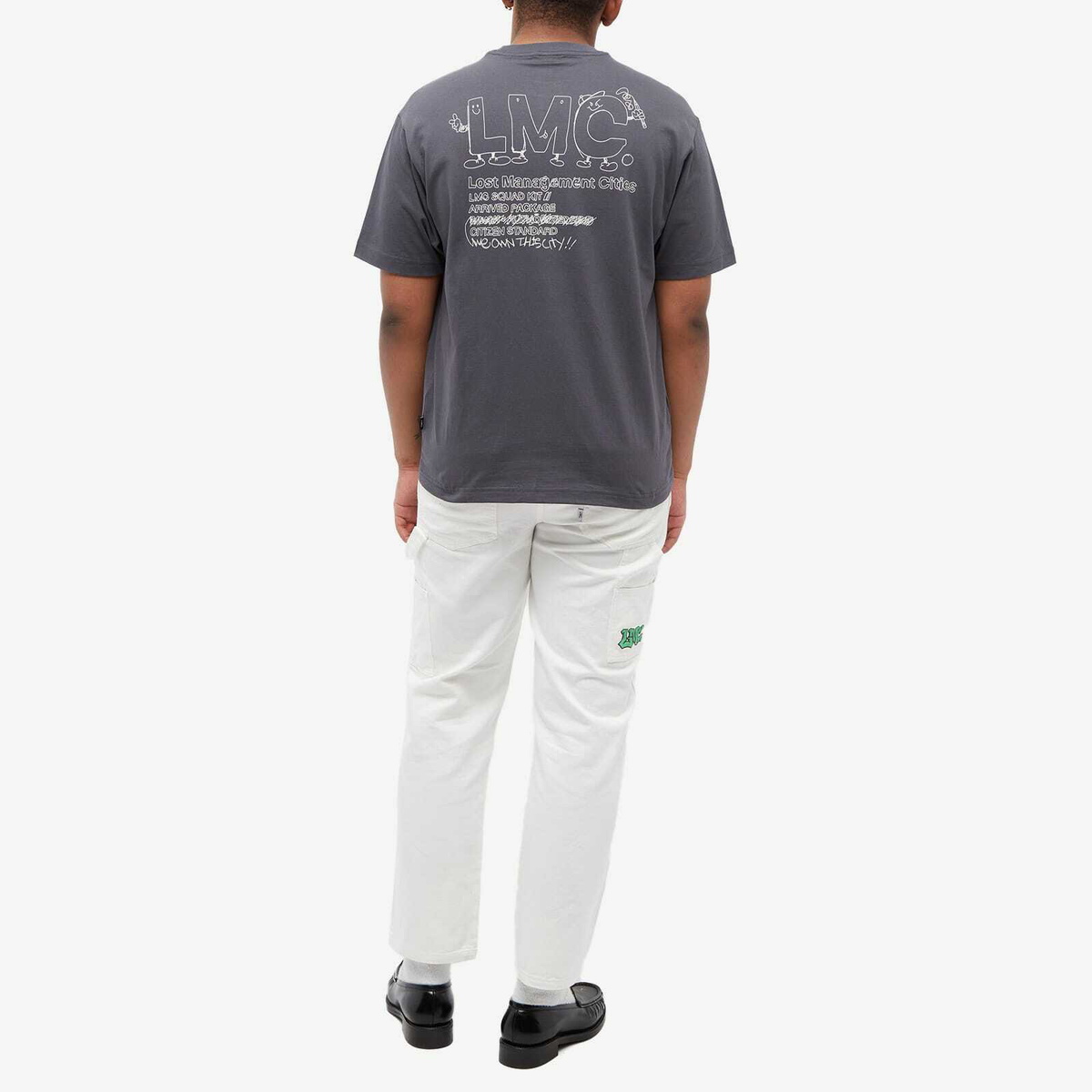 LMC Men's Doodle T-Shirt in Charcoal