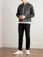 Theory - Wool and Cashmere-Blend Bomber Jacket - Gray