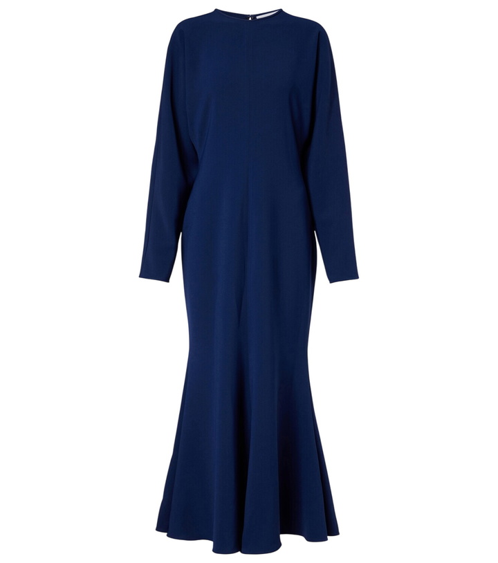 Photo: Costarellos Crêpe maxi dress