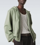 Dries Van Noten Cotton zip-up hoodie