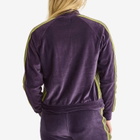 Needles Women's Rib Collar Track Jacket in Purple