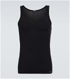 Tom Ford - Ribbed-knit cotton-blend tank top