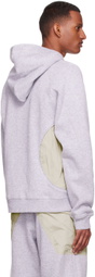 Arnar Már Jónsson Gray Cotton Hoodie