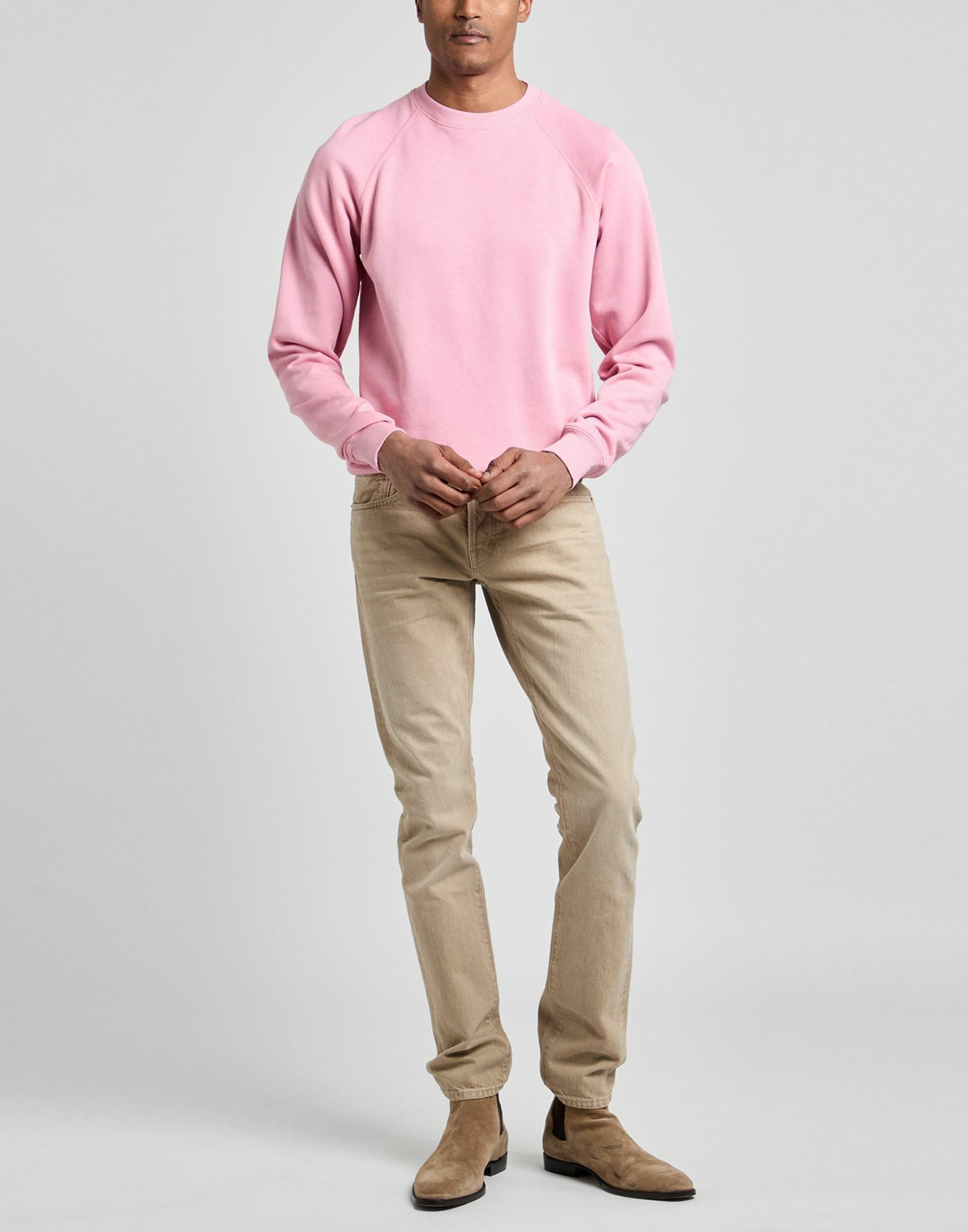 Tom Ford Mens Sweatshirt in Pink