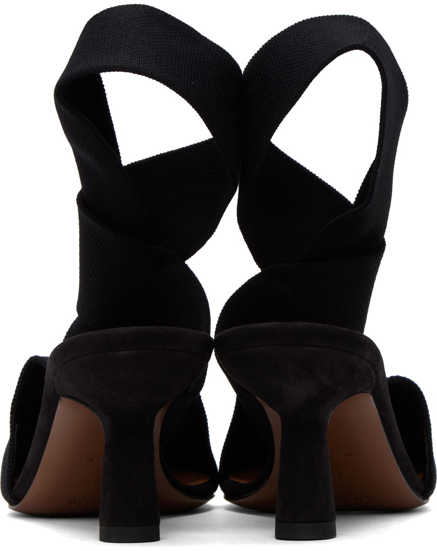 NEOUS Black Avior Heels