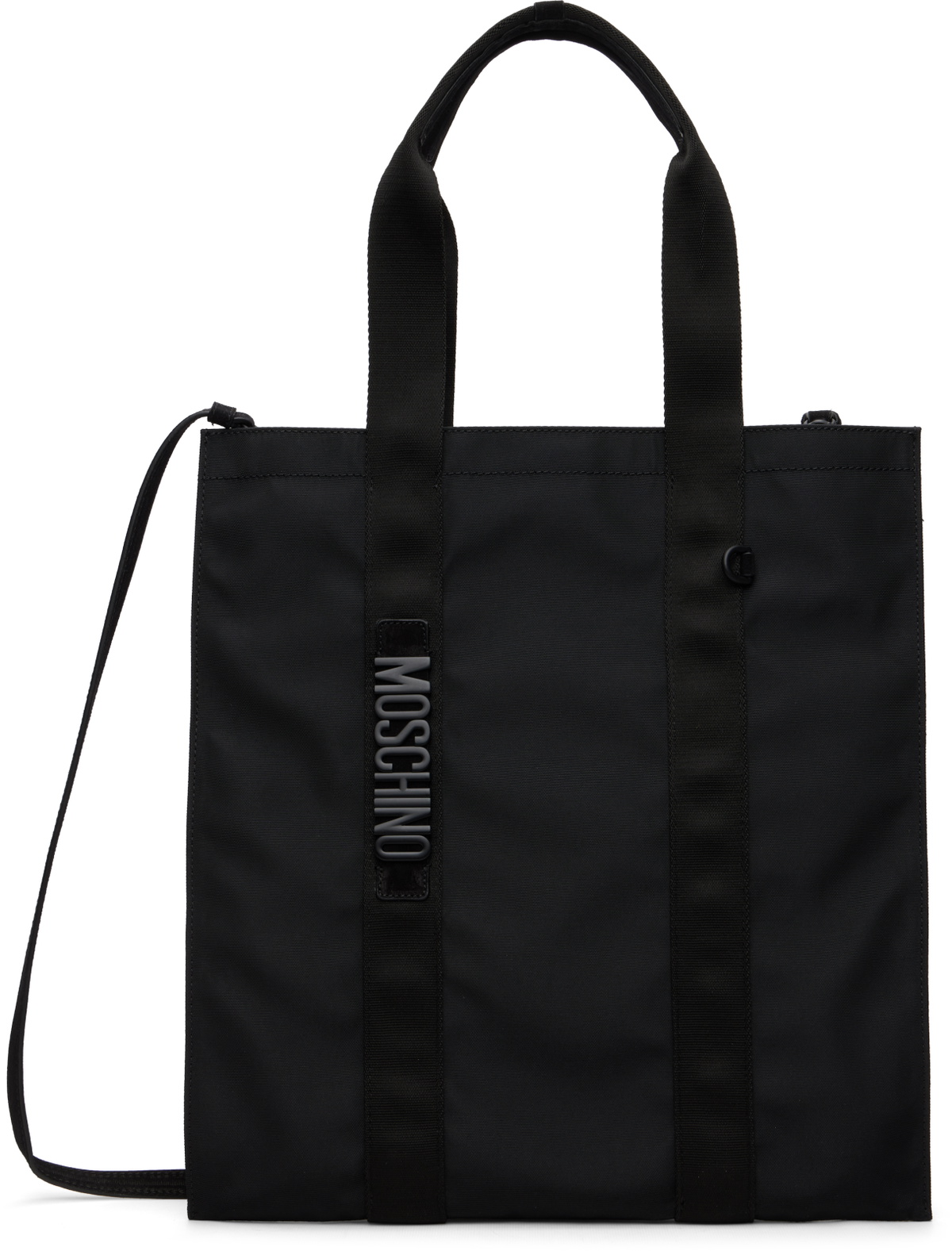 Moschino Black 'Carry Me' Tote
