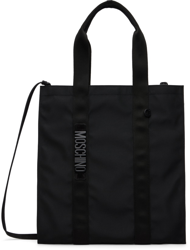 Photo: Moschino Black 'Carry Me' Tote