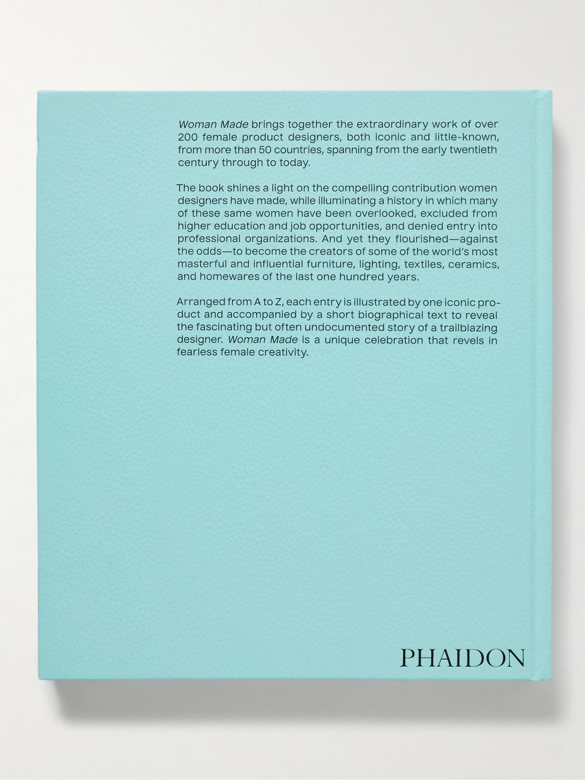 Phaidon - Woman Made: Great Women Designers Hardcover Book Phaidon