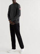 Canada Goose - Dartmouth CORDURA-Panelled Merino Wool Sweater - Gray