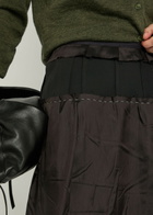 Maison Margiela Layered Satin Midi Skirt Black