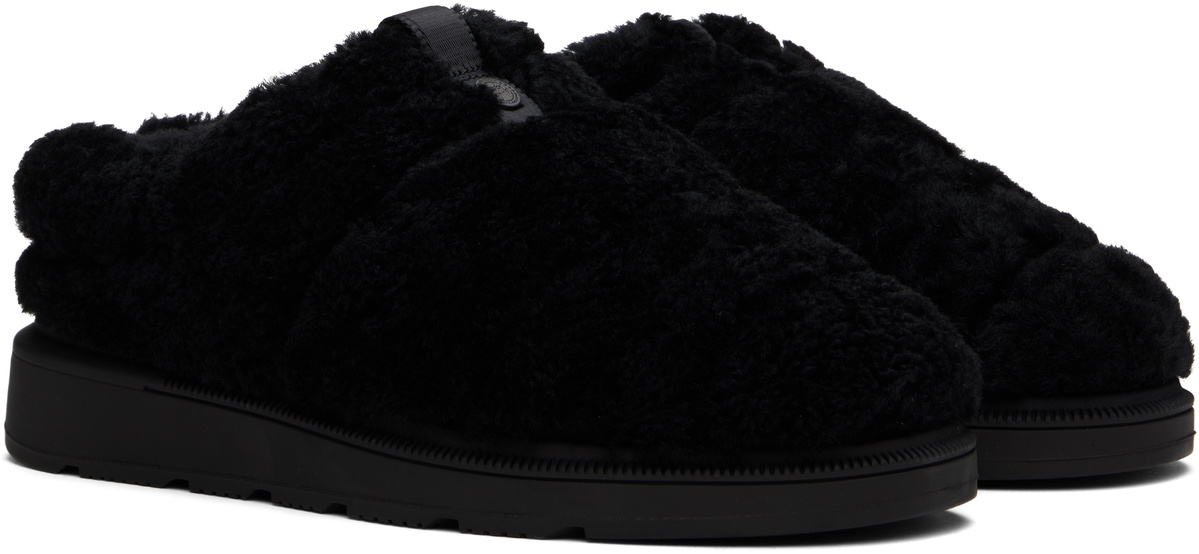 Canada Goose Black Porteau Shearling Mules