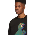 PS by Paul Smith Black Organic Large Dino Sweatshirt