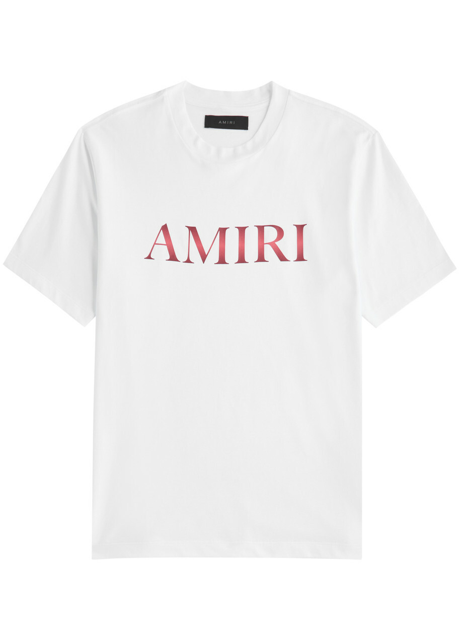 Amiri Logo-print Cotton T-shirt White Amiri