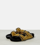Isabel Marant - Lennyo embellished suede sandals