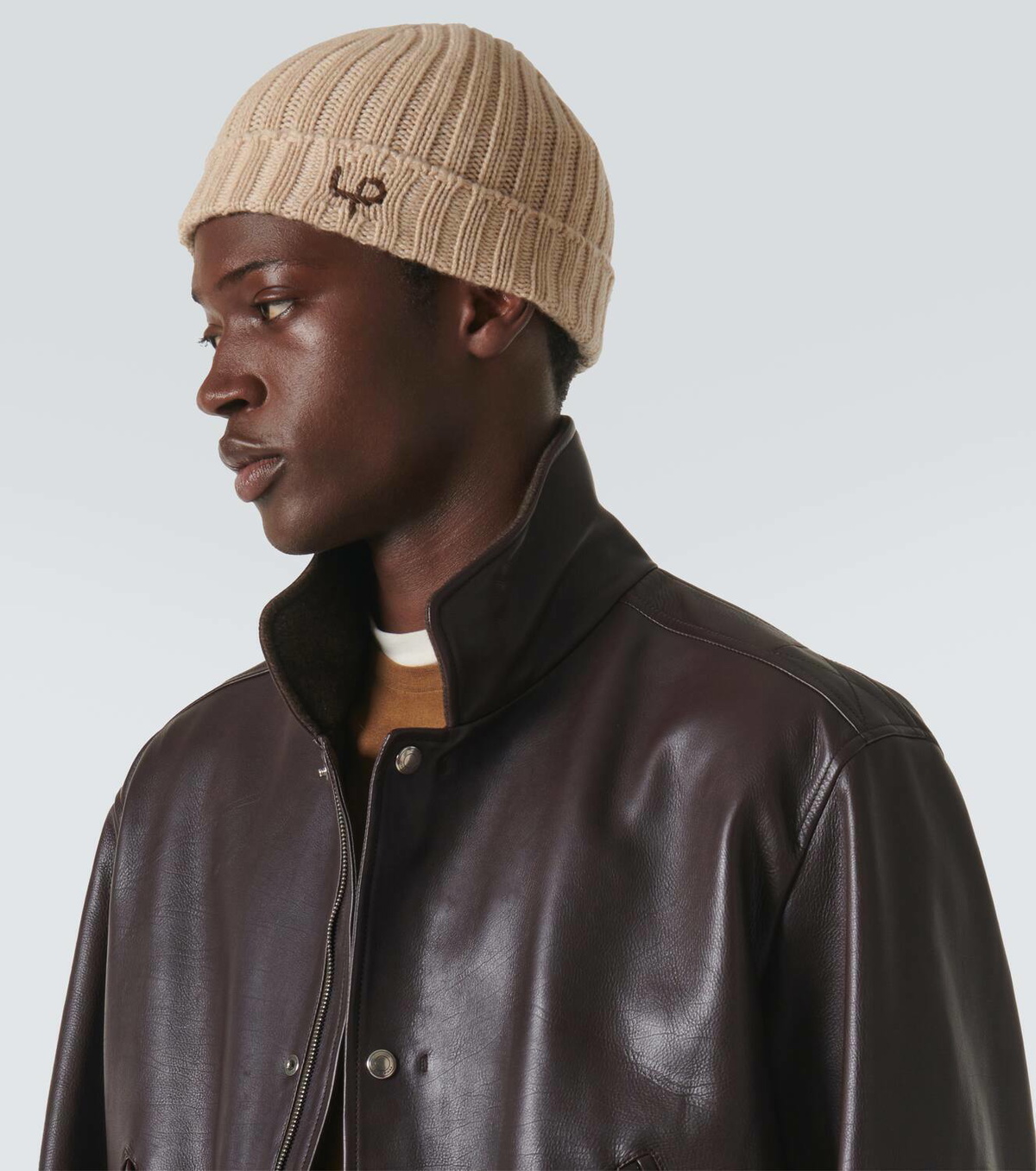 Loro Piana Ribbed-knit cashmere beanie