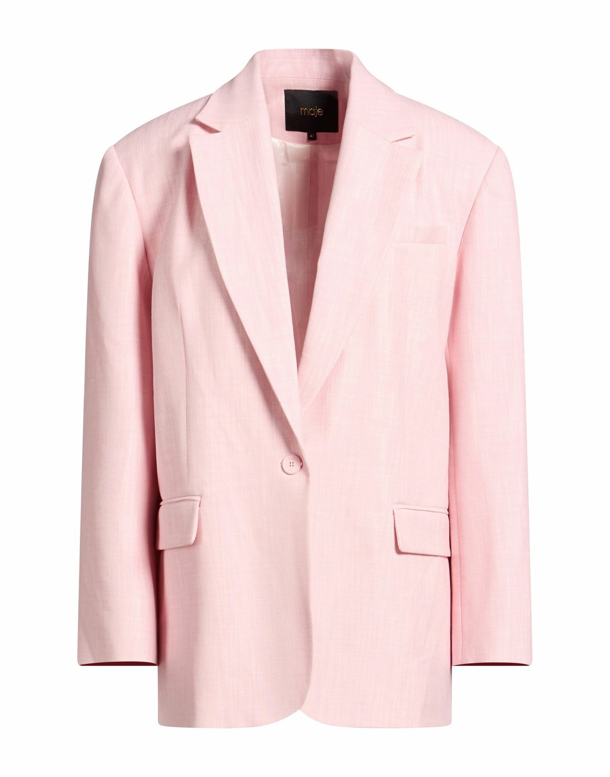 Maje Womens Blazer Light in Pink