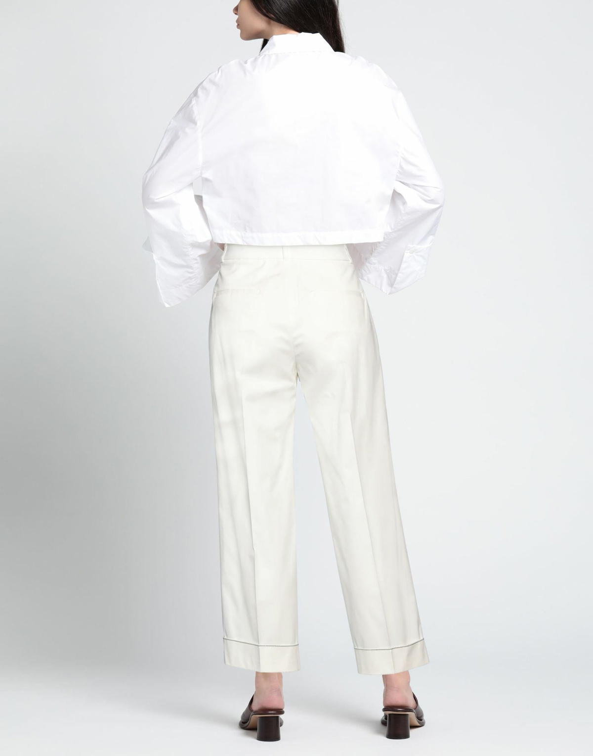 Peserico Womens Pants Ivory