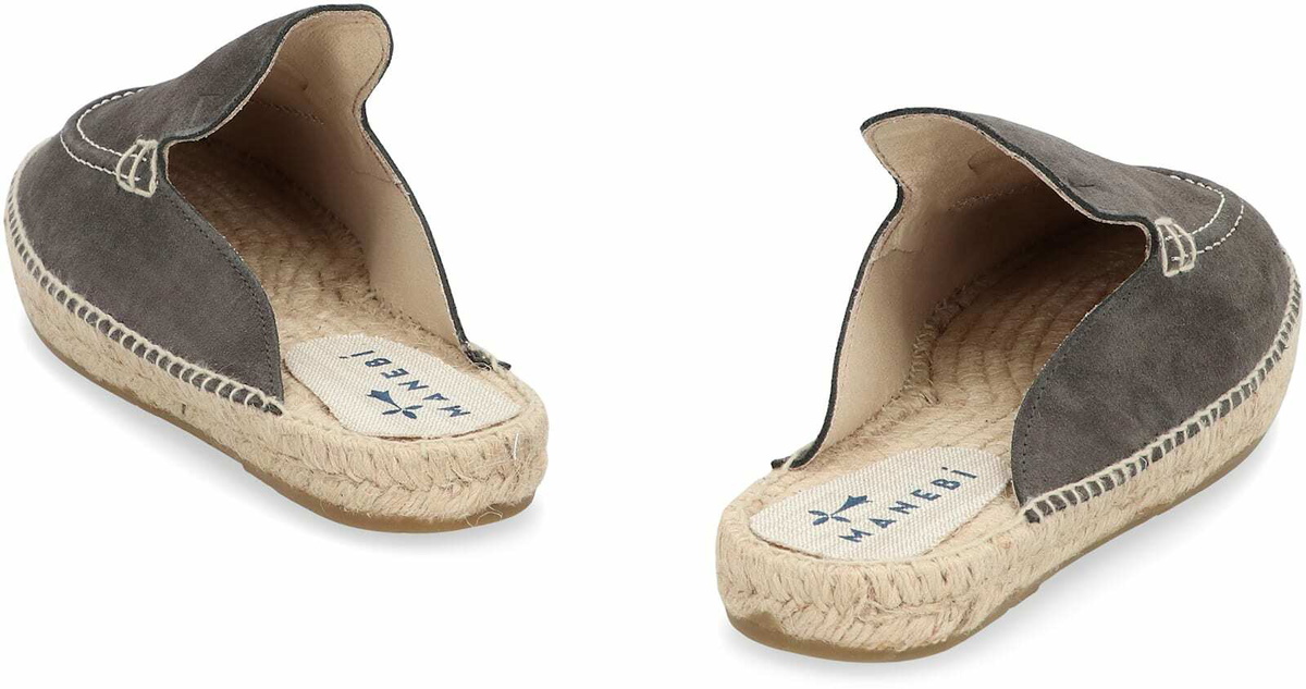 Manebi Leather Espadrilles