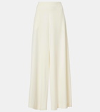 The Row Dela wool wide-leg pants