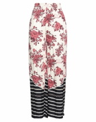 Alessia Santi Womens Pants Ivory