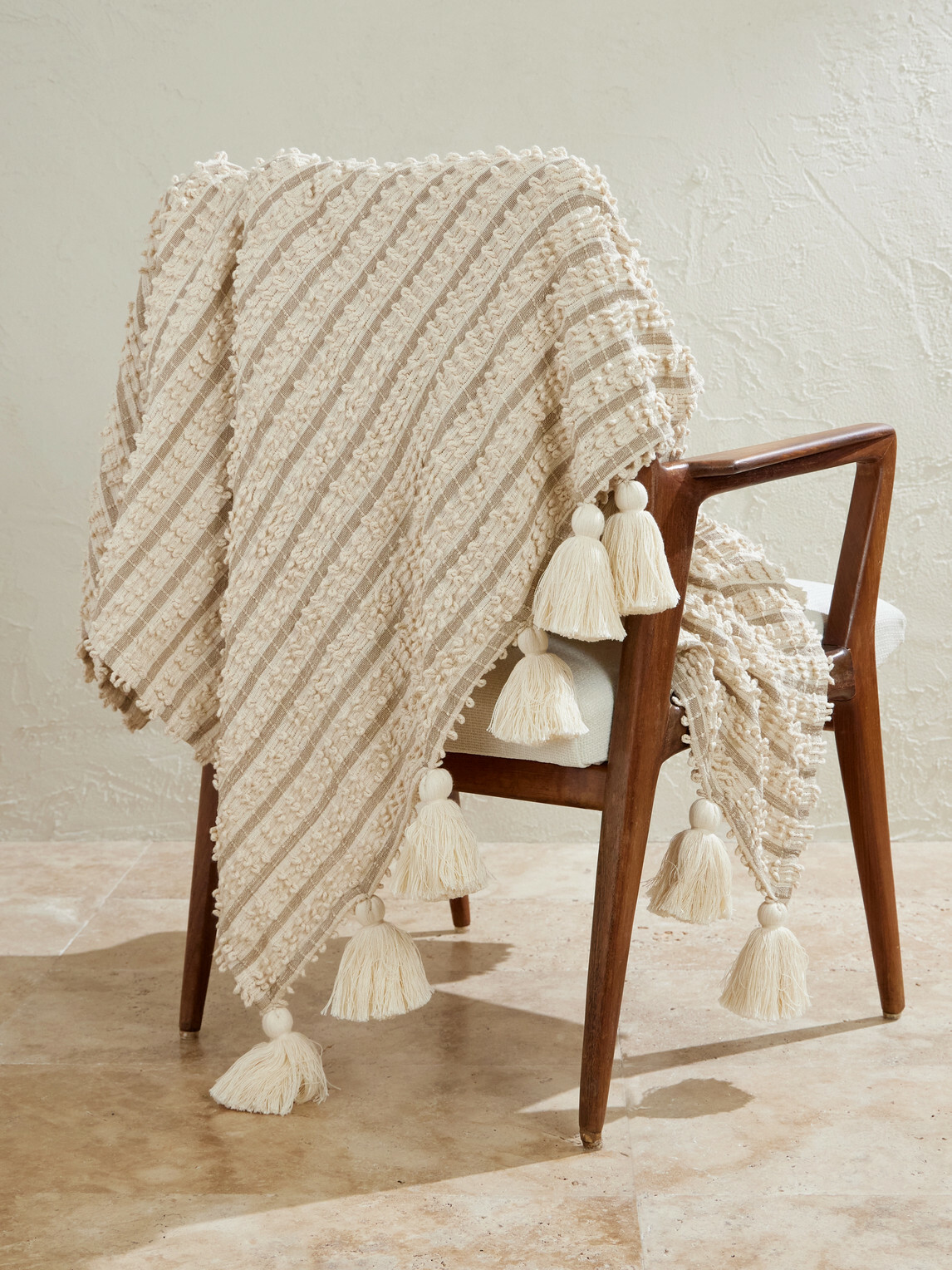 Soho Home - Cassia Tasseled Cotton Throw