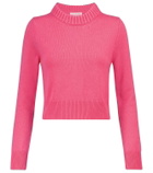 Alexander McQueen Cashmere cropped sweater
