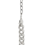 Maison Margiela - Silver-Tone Chain Necklace - Silver