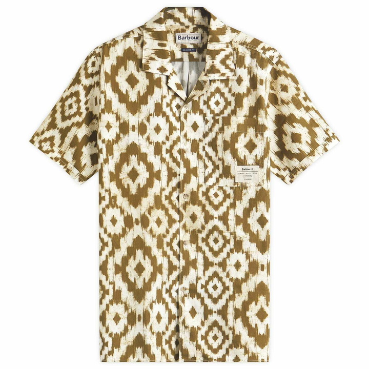 Photo: Barbour Men's Homelane Relaxed Vacation Shirt in Light Sage