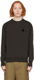 Isabel Marant Black Mike Sweatshirt