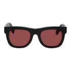 Super Black and Red Ciccio Sunglasses