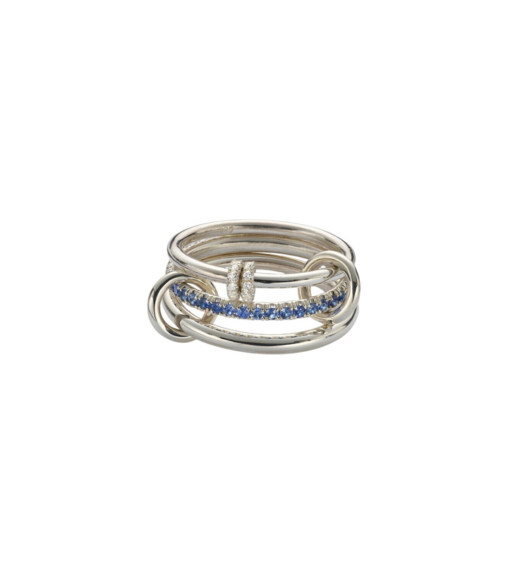 Photo: Spinelli Kilcollin Raneth sterling silver ring with sapphires and diamonds