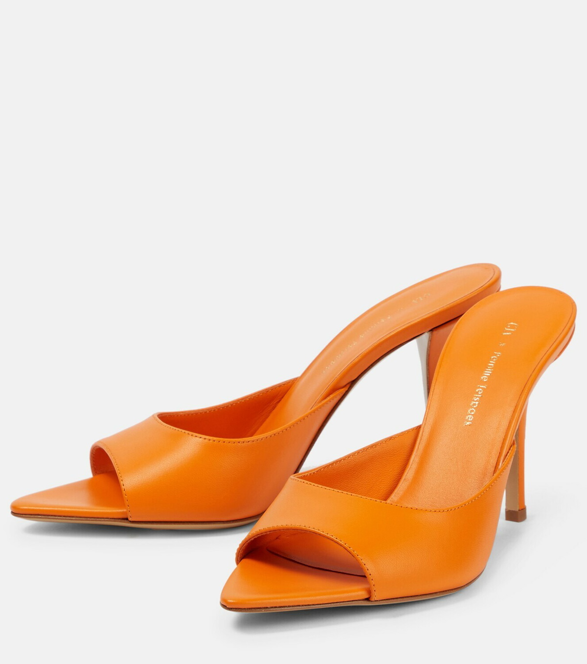 Gia Borghini Gia x Pernille Teisbaek Perni 04 leather sandals