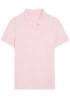 Canada Goose Almira Logo-appliqued Piqué Cotton Polo Shirt Pink