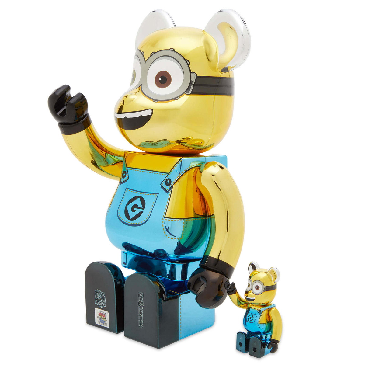 Medicom Be@rbrick Bob Chrome Ver. 