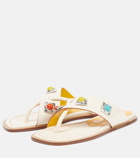 Etro - Embellished leather sandals