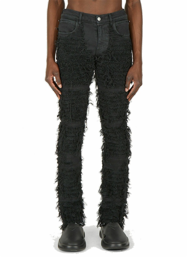 Photo: Shredded Blackmeans Jeans in Black