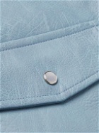 Séfr - Matsy Vegan Leather Jacket - Blue