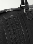 Serapian - Mosaico Textured and Cachemire Full-Grain Leather Weekend Bag