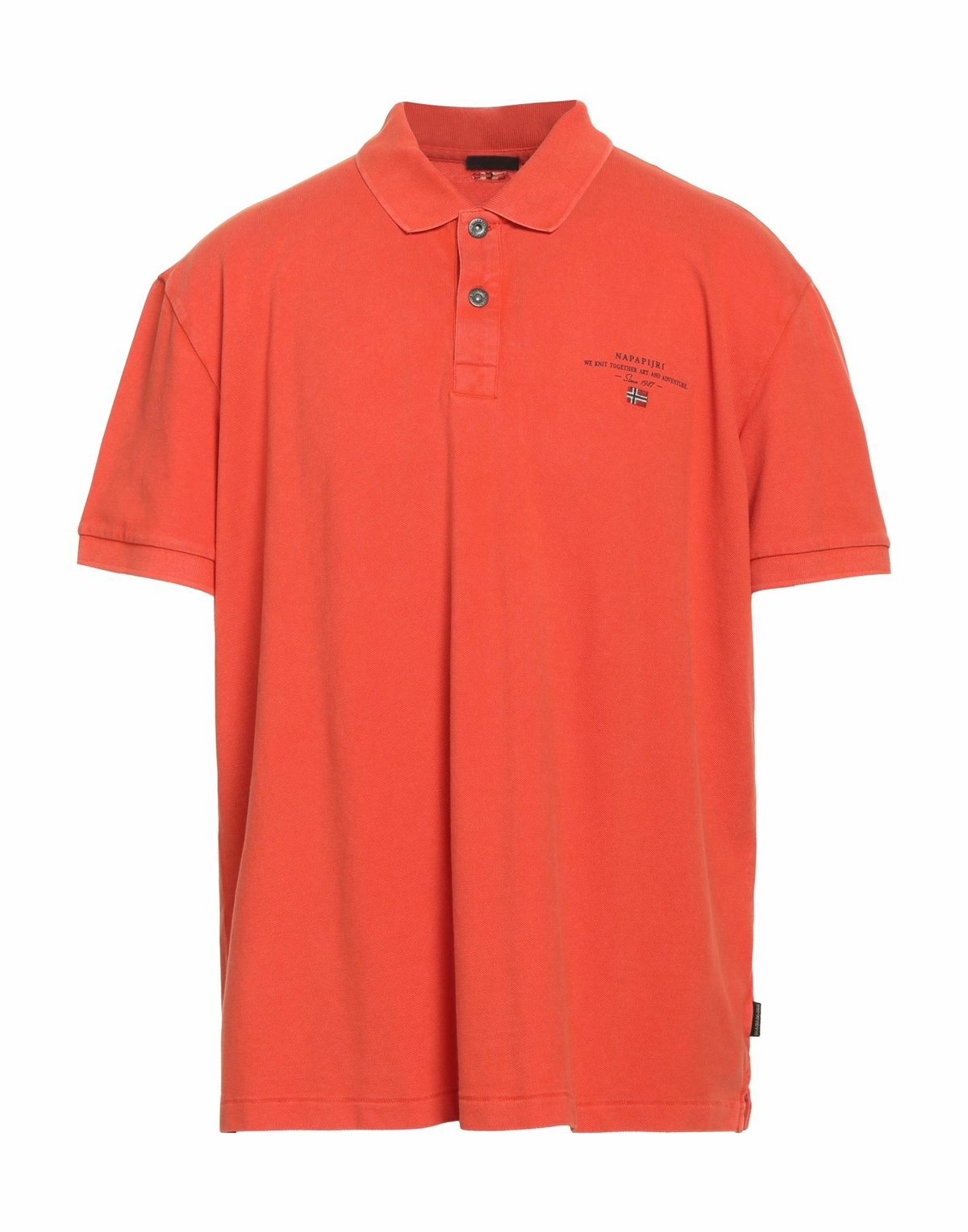 Napapijri Mens Polo shirt in Orange