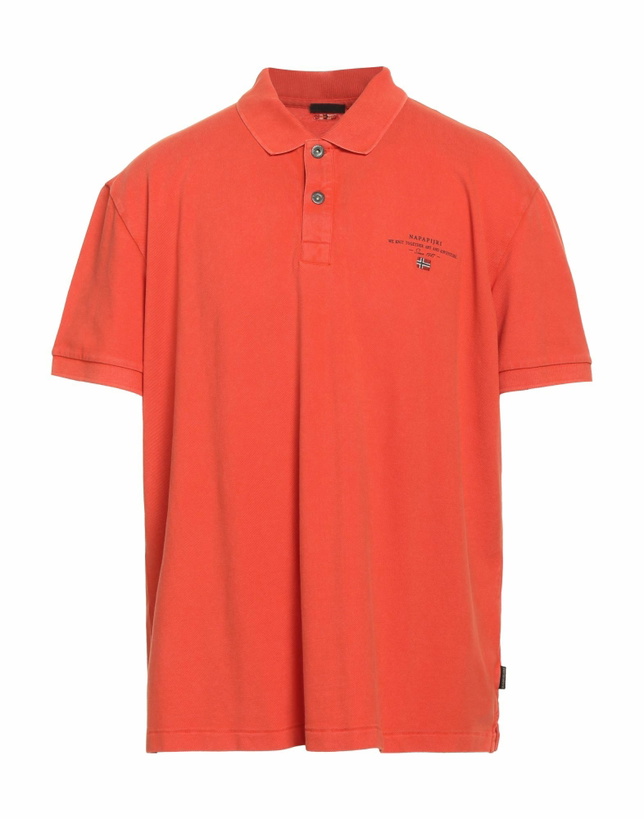 Photo: Napapijri Mens Polo shirt in Orange