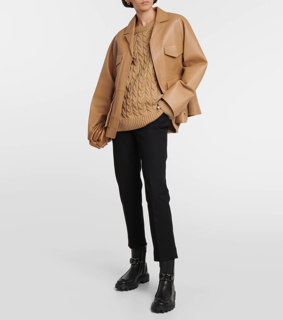 Tod'S Tod's Kate suede and shearling ankle boots main image 0