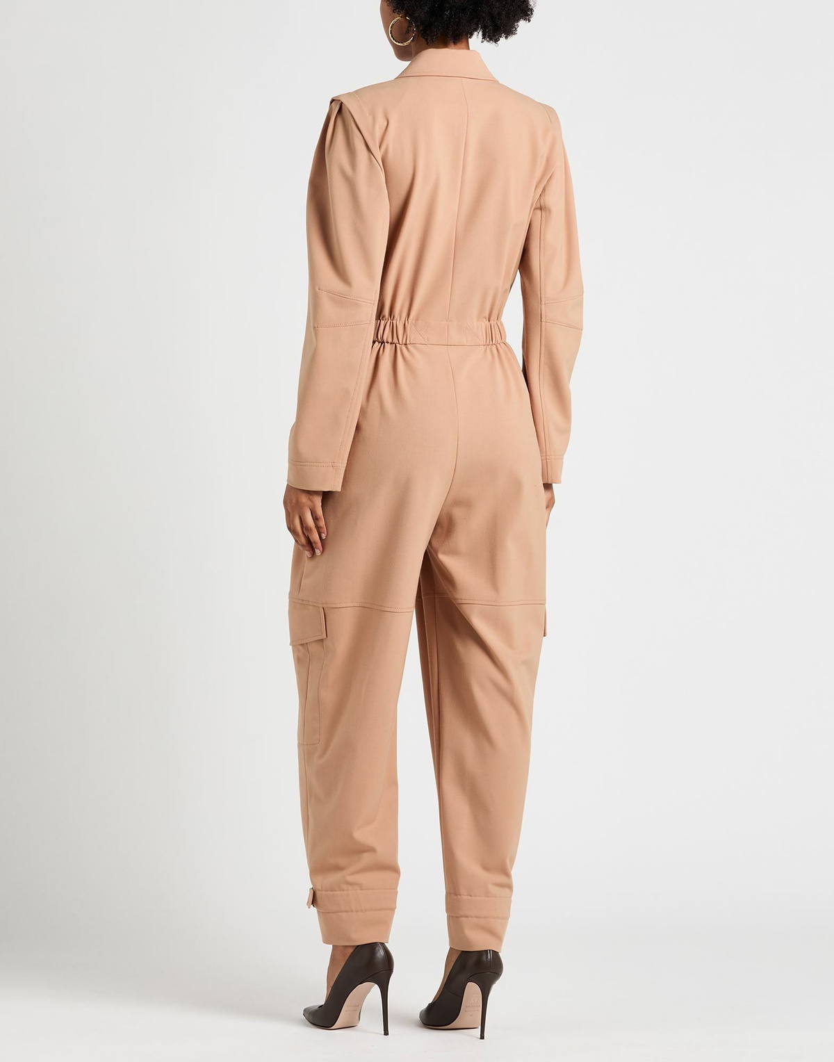 Alberta Ferretti Womens Jumpsuit in Beige