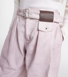 Loewe Belted wide-leg jeans